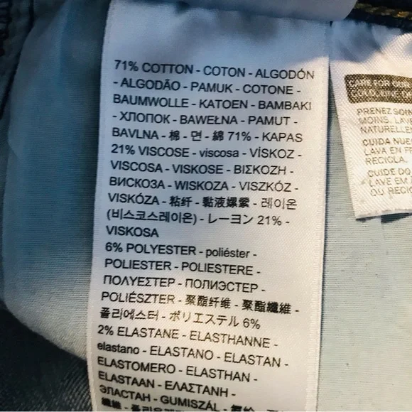 Levi's 721 High Rise Skinny Ankle Jeans Women’s Size 29 8 - Picture 5 of 6